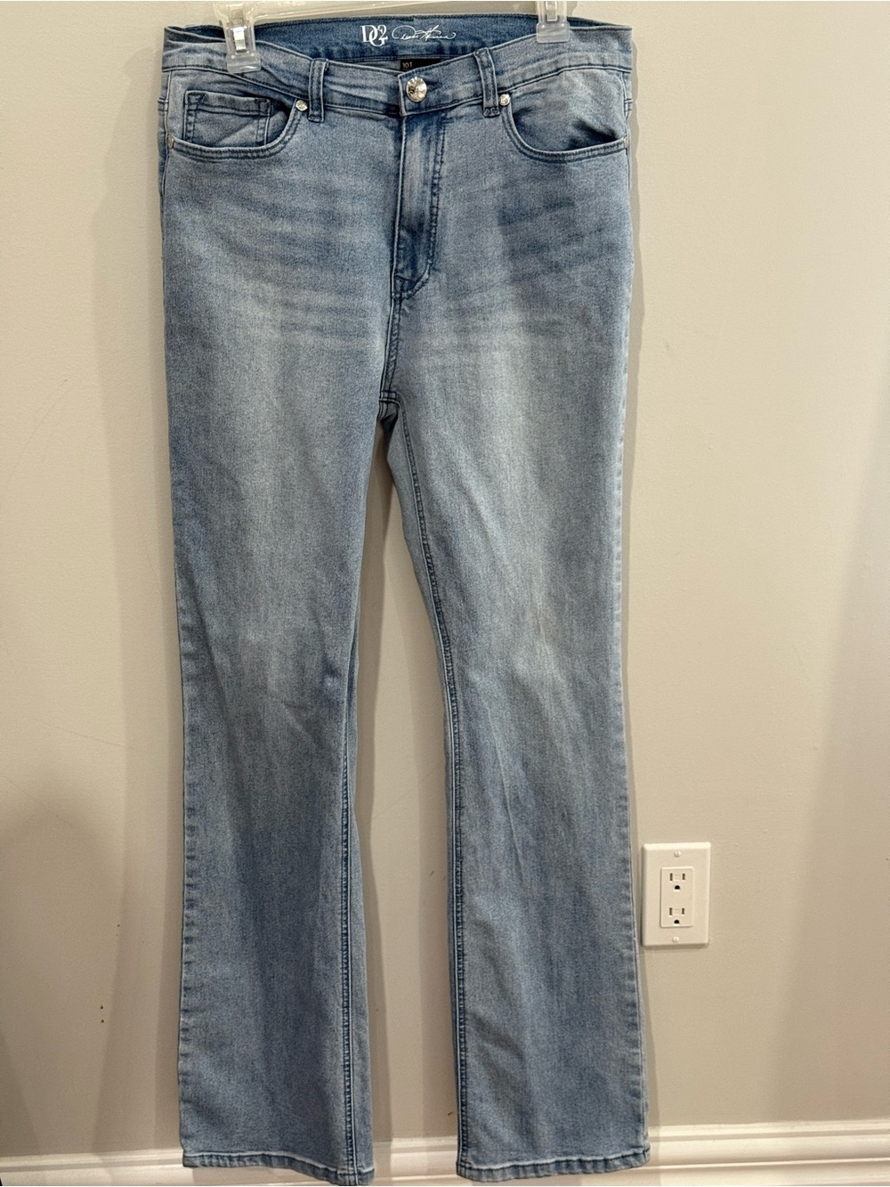DG2 10T Light Blue Bootcut Jeans 832